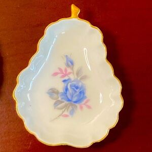 Pear Shaped Porcelain Trinket Dish